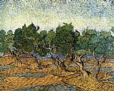 Les oliviers 1 1889 by Vincent van Gogh